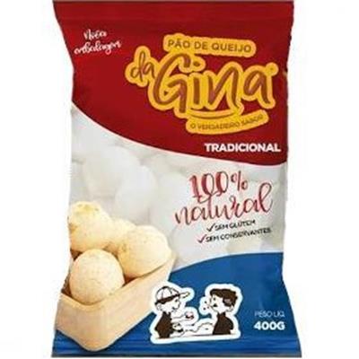 PÃO DE QUEIJO TRADICIONAL DA GINA 400G