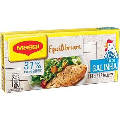 CALDO SABOR GALINHA EQUILIBRIUM MAGGI 114G