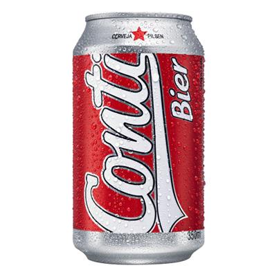 CERVEJA PILSEN CONTI LATA 350ML