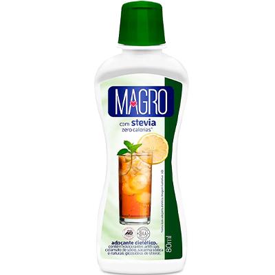 ADOÇANTE LÍQUIDO COM STEVIA MAGRO 80ML 