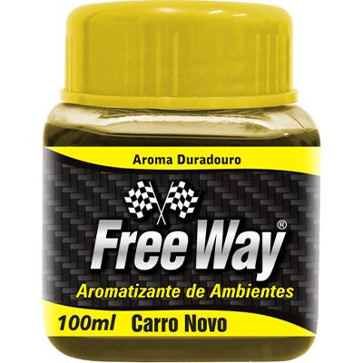 AROMATIZANTE LIQUIDO CARRO NOVO FREE WAY 100ML