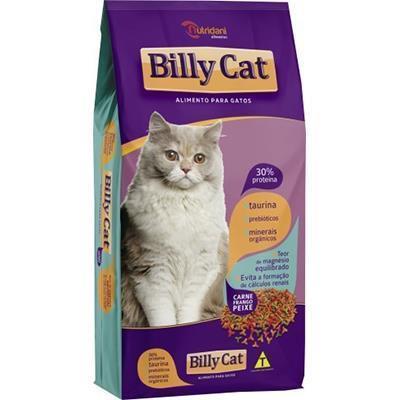 RAÇÃO PARA GATO MIX CARNE BILLY CAT 1KG