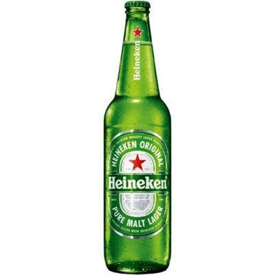 CERVEJA PURO MALTE LAGER RETORNÁVEL HEINEKEN 600ML
