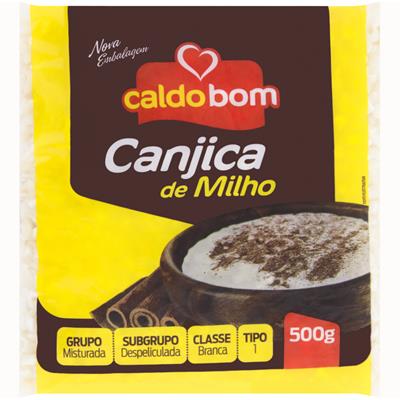 CANJICA DE MILHO BRANCA TIPO 1 CALDO BOM 500G