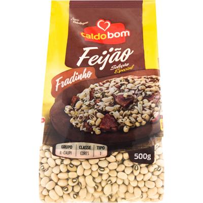 FEIJÃO FRADINHO TIPO 1 CALDO BOM 500G