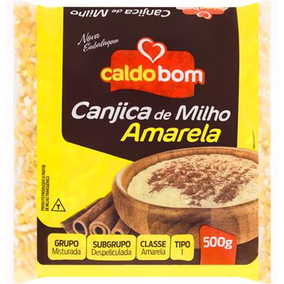 CANJICA DE MILHO AMARELA TIPO 1 CALDO BOM 500G