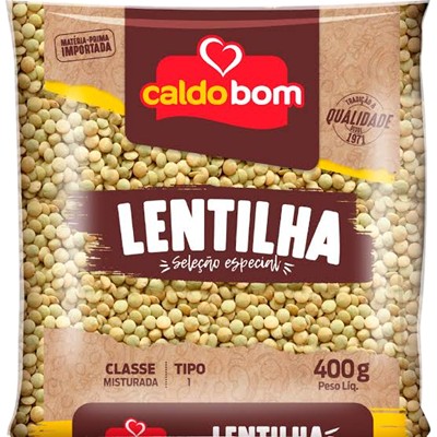 LENTILHA TIPO 1 CALDO BOM 400G