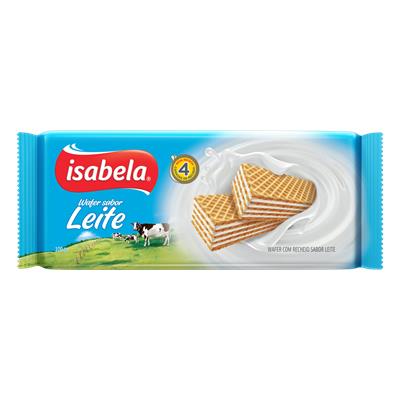 Wafer de Chocolate Branco Isabela 100g