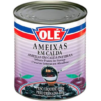 AMEIXAS INTEIRAS EM CALDA OLÉ 400G