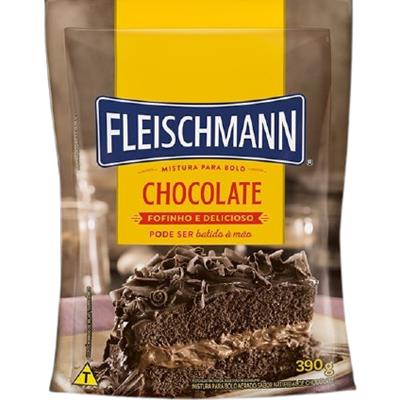 MISTURA BOLO SABOR CHOCOLATE FLEISCHMANN 390G