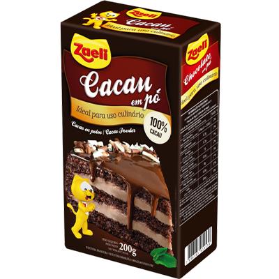 CACAU EM PO ZAELI 200G