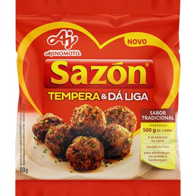 FARINHA COM TEMPERO SABOR TRADICIONAL SAZÓN 60G