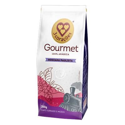 CAFÉ GOURMET MOGIANA PAULISTA 3 CORAÇÕES 250G