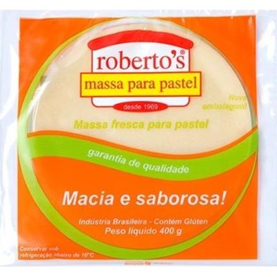MASSA FRESCA PARA PASTEL REDONDA ROBERTO'S 400G