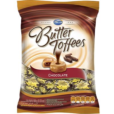 BALA BUTTER TOFFEES CHOCOLATE ARCOR 100G