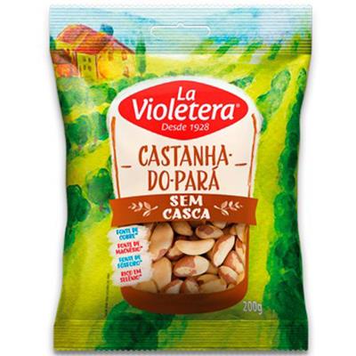 CASTANHA PARA SEM CASCA LA VIOLETERA 100G