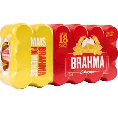 CERVEJA CHOPP BRAHMA 350ML 18UN