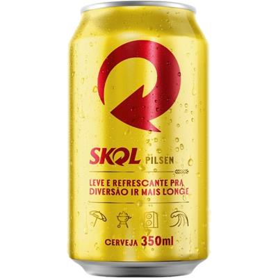 CERVEJA PILSEN SKOL 350ML