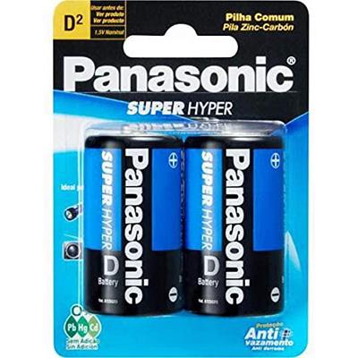 PILHA GRANDE AZUL D2 PANASONIC 2UN