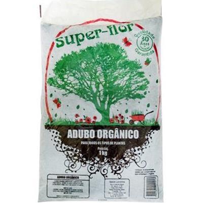 ADUBO ORGÂNICO SUPER FLOR 1KG