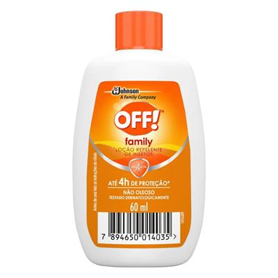 REPELENTE DE INSETOS ! LOÇÃO FAMILY OFF 60ML