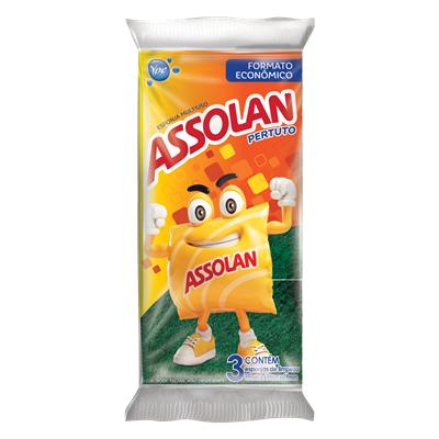 ESPONJA MULTIUSO PERTUTO ASSOLAN 3UN