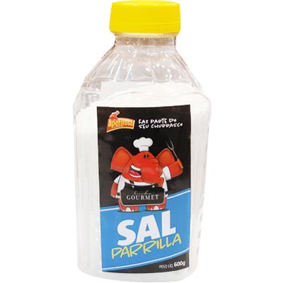 SAL DE PARRILLA TRADICIONAL APETITOSO 600G