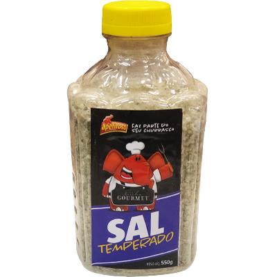 SAL TEMPERADO TRADICIONAL APETITOSO 550G