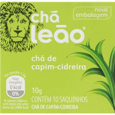 CHÁ DE CAPIM-CIDREIRA LEÃO 10G 10UN