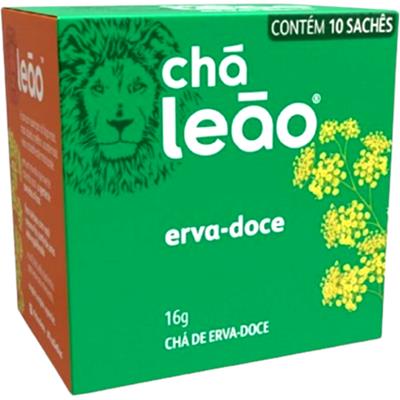 CHÁ DE ERVA-DOCE LEÃO 16G 10UN