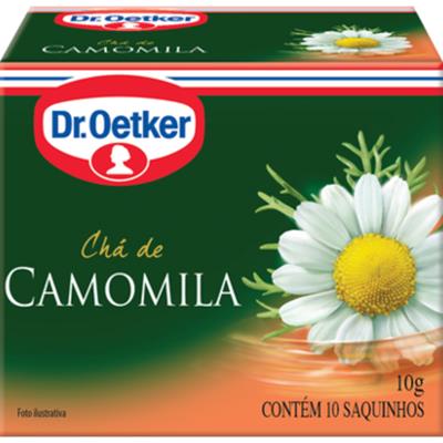 CHÁ DE CAMOMILA DR.OETKER 10G 10UN