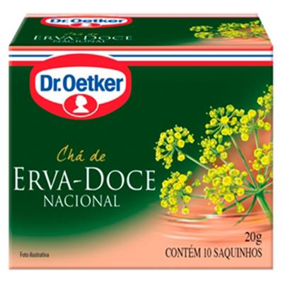 CHÁ ERVA DOCE DR.OETKER 10UN 