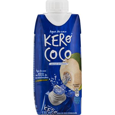 ÁGUA DE COCO ESTERILIZADA KERO COCO 330ML