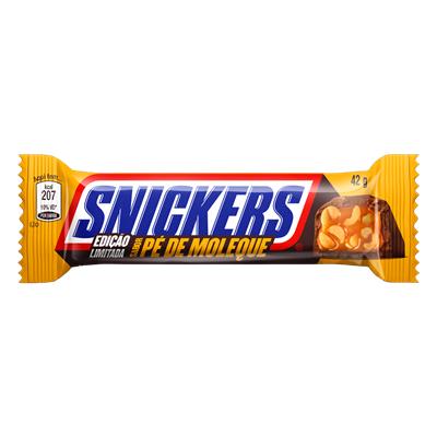 CHOCOLATE PÉ DE MOLEQUE SNICKERS 42G