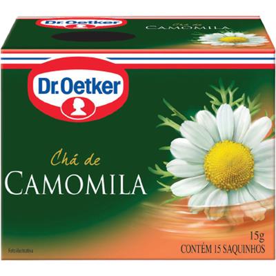 CHÁ DE CAMOMILA DR. OETKER 15G 15UN