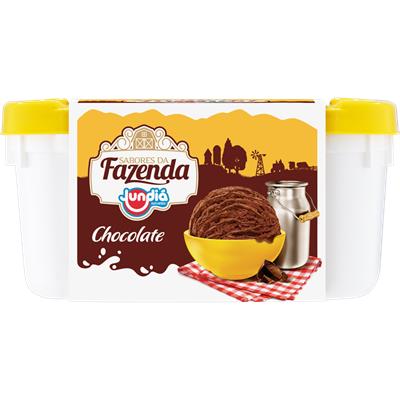 Sorvete Jundiá Chocolate - 3,5 Litro