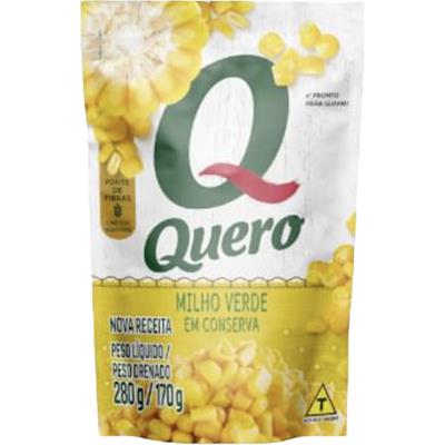 MILHO VERDE EM CONSERVA QUERO 280G