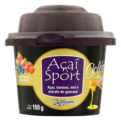 AÇAÍ COM GUARANÁ, BANANA E MEL DE MARCHI 190G