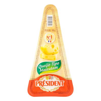 QUEIJO MAASDAM PRÉSIDENT 160G