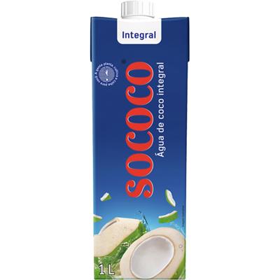 ÁGUA DE COCO INTEGRAL SOCOCO 1L