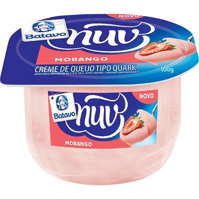 CREME TIPO QUARK SABOR MORANGO NUV BATAVO 100G