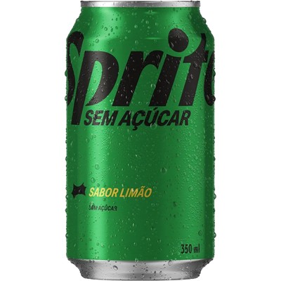 REFRIGERANTE SABOR LIMÃO SEM AÇÚCARES SPRITE 350ML