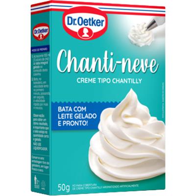 CREME TIPO CHANTILLY CHANTI-NEVE DR.OETKER 50G