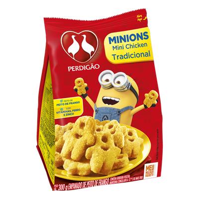 EMPANADO FRANGO TRADICIONAL MINIONS PERDIGÃO 300G