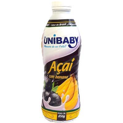 BEBIDA LÁCTEA SABOR AÇAÍ COM BANANA UNIBABY 850G