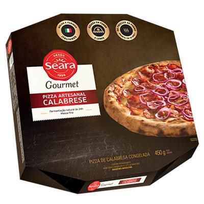PIZZA ARTESANAL CALABRESE SEARA 450G