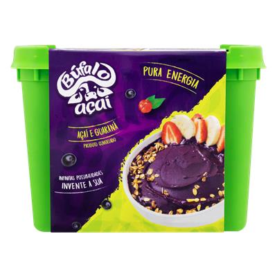 AÇAÍ COM GUARANÁ BÚFALO AÇAÍ 1,3KG
