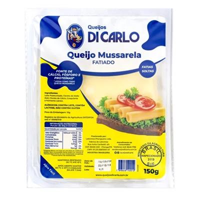 QUEIJO MUSSARELA FATIADO DICARLO 150G