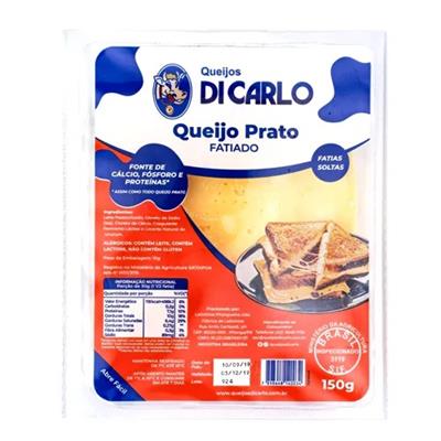 QUEIJO PRATO FATIADO DICARLO 150G