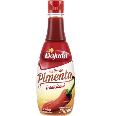 MOLHO DE PIMENTA TRADICIONAL DAJUDA 500ML